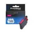 PrintAbout Druckerpatrone kompatibel mit Epson 34 (C13T34634010) - Magenta