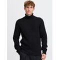 CASUAL FRIDAY Strickpullover Herren Baumwolle, schwarz