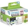 DYMO 2112286 Etiketten Rolle 25 x 25 mm Polypropylen-Folie Weiß 1700 St. Permanent haftend Universal-Etiketten, Adress-Etiketten