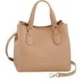 Shopper VALENTINO BAGS "BRIXTON", Damen, Gr. B/H/T: 28cm x 24cm x 17cm, beige, Lederimitat, Taschen, Handtasche Damen Tasche Damen Schultertasche Henkeltasche