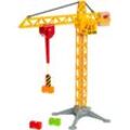 Spielzeug-Kran BRIO "BRIO WORLD, Großer Baukran mit Licht", bunt, Spielzeugfahrzeuge, KinderH:50cm, Holz, Kunststoff, FSC - schützt Wald - weltweit, H:50cm