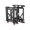 Peerless SmartMount Supreme Full Service Video Wall Mount with Quick Release - Klammer - für Videoleinwand - Schwarz - Bildschirmgröße: 116.8-152.4 cm (46"-60") - Wandmontage