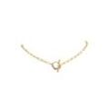 Crystal Galaxy Necklace 14K Gold Plated