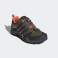 Wanderschuh ADIDAS TERREX "TERREX SWIFT R2 GORE-TEX", Gr. 40, grün (olive strata, aurora schwarz, amber tint), Textil, Synthetik, sportlich, Schuhe, wasserdicht