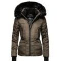 Navahoo Winterjacke Damen, schoko