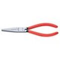 KNIPEX Feinmechanikerzange 38 41 190 poliert, flach-breite Backen 19,0 cm