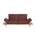 KOINOR Ledersofa Marilyn ¦ rot ¦ Maße (cm): B: 232 H: 96 T: 90