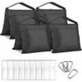 Sandbags for Photography, Ideal for Studios, Stages and Gardens, Heavy Sandbags for Tripod Lights, Tear-Resistant, Includes Transparent pe Bag and