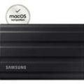 SAMSUNG Portable SSD T7 Shield PC/Mac Festplatte, 4 TB SSD, extern, Schwarz