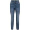 Damen Skinny-Jeans mit Used-Waschung