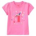 Baby T-Shirt mit Geburtstagszahl 1