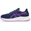 Laufschuh ASICS "PATRIOT 13 GS", Gr. 38, bunt (blau expanse, bold magenta), Textil, sportlich, Schuhe