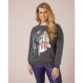 Sweatshirt mit Brustprint