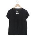 Comma Damen T-Shirt, schwarz, Gr. 38