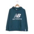 New Balance Damen Kapuzenpullover, türkis, Gr. 42