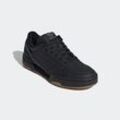 Sneaker ADIDAS ORIGINALS "TEAM COURT 2.0", Gr. 42, schwarz (core schwarz, core schwarz, gum4), Leder, sportlich, Schuhe