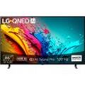 LG QNED-Fernseher, D (A-G), schwarz, 86, Fernseher