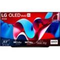 LG OLED-Fernseher, F (A-G), schwarz, 83, Fernseher