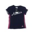 adidas Damen T-Shirt, marineblau, Gr. 140