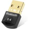 Sollbry - Bluetooth Dongle, 5.4 Bluetooth Dongle, usb Bluetooth Adapter, Bluetooth für pc Dongle, Bluetooth usb, für Kopfhörer, Controller, Tastatur,