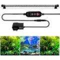 Led Aquarium Beleuchtung IP67 Wasserfest rgb Licht Aufsetzleuchte Dimmbar Fisch Tank Unterwasser Lampe 63cm