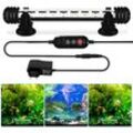 Led Aquarium Beleuchtung IP67 Wasserfest rgb Licht Aufsetzleuchte Dimmbar Fisch Tank Unterwasser Lampe 18.5cm