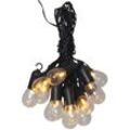 Lichterkette Small Hooky, Transparent, led, Warmweiß, Außenbereich, 4,5 Meter - Star Trading