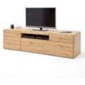 TV-Lowboard FERROL-05 Wohnwand Fernseh Schrank in Grandson Oak Nb. - b/h/t: 205/55/52cm