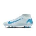 Nike Mercurial Superfly 10 Club MG High-Top-Fußballschuh - Blau