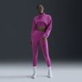 Nike Go Leggings in voller Länge mit Taschen, starkem Halt und hohem Bund für Damen - Lila