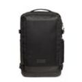 Laptoprucksack EASTPAK "TECUM M", Herren, Gr. B/H/T: 33cm x 48cm x 19cm, schwarz (cnnct coat), Nylon, Polyester, unifarben, Rucksäcke, enthält recyceltes Material (Global Recycled Standard)