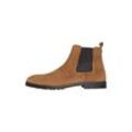 Chelseaboots HENRY STEVENS "Wallace CB", Herren, Gr. 41, braun (cognac), Leder, klassisch, Schuhe