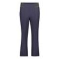 Stoffhose BETTY BARCLAY "Betty Barclay Basic-Hose mit elastischem Bund", Damen, Gr. 34, Normalgrößen, blau (dunkelblau), Obermaterial: 88% Polyamid, 12% Elasthan., Basic, skinny fit 3/4-Länge, Hosen, Bunddetail