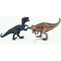 Schleich 42216 - Spielzeugfigur - T-Rex und Velociraptor, klein