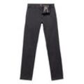 Chinohose BOSS ORANGE "Chino_slim", Herren, Gr. 31, Länge 32, schwarz (001_schwarz), Web, Obermaterial: 97% Baumwolle, 3% Elasthan, unifarben, casual, slim fit knöchellang, Hosen, mit Gesäßtaschen