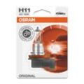 OSRAM Original H11 12V Einzelblister Glühlampe, Fernscheinwerfer,Glühlampe, Hauptscheinwerfer,Glühlampe, Nebelscheinwerfer,Glühlampe, Tagfahrleuchte,G