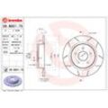 BREMBO Bremsscheibe hinten rechts links voll 280mm für FORD USA 1829615 DV612A315AB AV612A315AA 08.B601.75