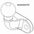 WESTFALIA Anhängebock, Anhängevorrichtung ohne Einparkhilfe Abschaltung für RENAULT NISSAN OPEL 314870900113