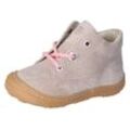 Lauflernschuh PEPINO BY RICOSTA "Cory 50 WMS: Mittel", Kinder, Gr. 26, rosa (kiesfarben, rosa), Leder, casual, Schuhe, Schnürschuh mit WMS-System, Leder, Größenschablone zum Download