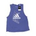 adidas Damen Top, blau, Gr. 34