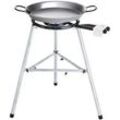 Paella Grill-Set: Comfort Line 2 - Dreibeinständer, Brenner, Pfanne, Tasche