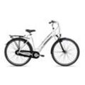 Chrisson Sereto 3.0 Trekkingrad 28 Zoll Urban Bike Damen 165 - 175 cm Damenrad Fahrrad 7 Gang weiß 53 cm