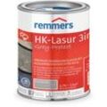 HK-Lasur 3in1 Grey-Protect platingrau, 0,75 Liter, Holzlasur für Vergrauung außen, 3 Holzschutz Produkte in einem, Feuchtigkeit- und UV-Schutz