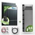 1305Wp Balkonkraftwerk 9,6kWh Speicher Anker Solarbank 2 ‚Äì 3x435Wp Trina Black F...