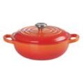 LE CREUSET Bräter 22cm Ofenrot Stew PotSIGNATURE