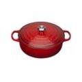 LE CREUSET Gourmet-Bräter 30cm Kirschrot SIGNATURE