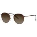 Sonnenbrille MARC O'POLO "Modell 505112", Damen, rosa (rosegoldfarben, braun), Brillen, Panto-Form