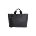 Henkeltasche CALVIN KLEIN JEANS "ULTRALIGHT TOTE PU", Damen, Gr. B/H/T: 51,5cm x 31cm x 15cm, schwarz, Lederimitat, Taschen, Shopper, große Umhängetasche, Damentasche mit geräumigem Hauptfach