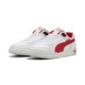 Sneaker PUMA "F1 RBD Game Sneakers mit niedrigem Profil Erwachsene", Gr. 39, rot (weiß pop rot), Obermaterial: Textil, Synthetik; Futter: Textil; Innensohle: Textil; Laufsohle: Gummi, Schuhe