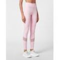 Leggings PLEIN SPORT "Leggings Statement", Damen, Gr. L, US-Größen, 03, rose, pink, STOFF NR. 1: 90% POLYESTER 10% ELASTAN, Hosen